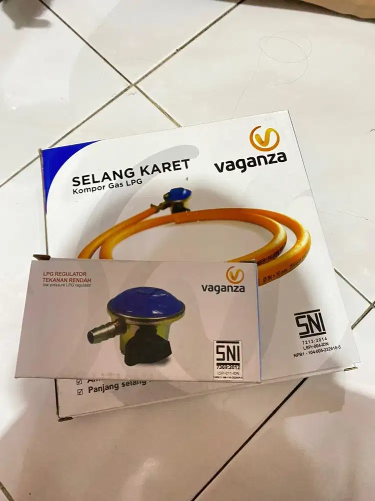 REGULATOR DAN SELANG VAGANZA ORI