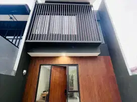 RUMAH DESAIN MODERN DI JATIASIH BEKASI