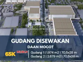Disewakan Gudang Di Kompleks Pergudangan Daan Mogot