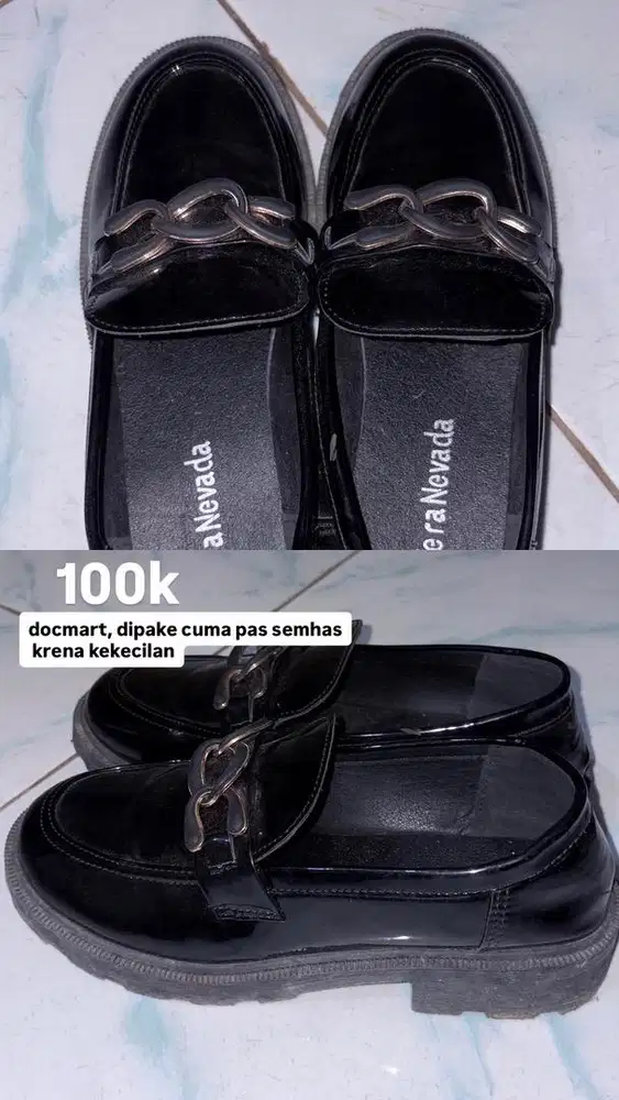 Sepatu docmart masih sangat bagus