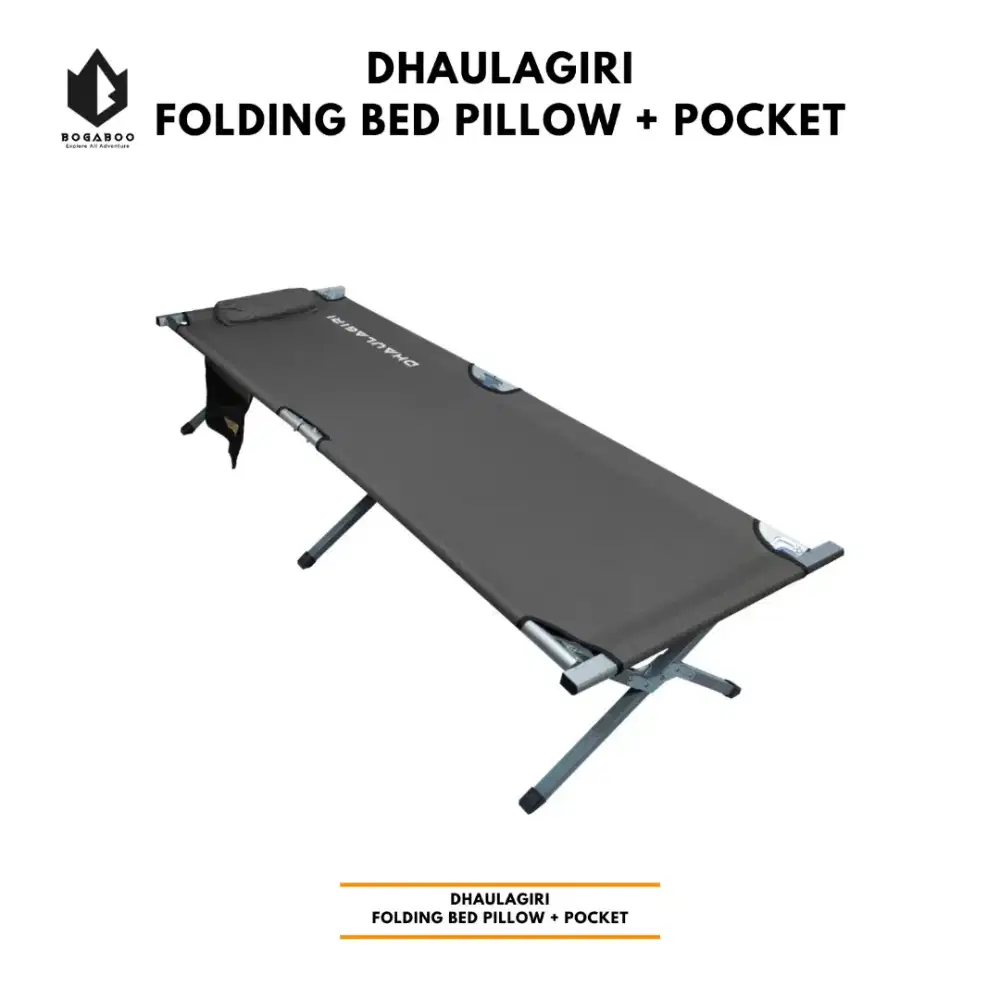 Velbed Alumunium Dhaulagiri Portable Outdoor Tempat Tidur Lipat