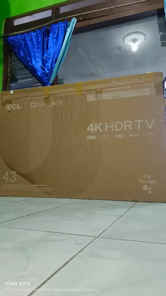 Google tv TCL 43 UHD 4K
