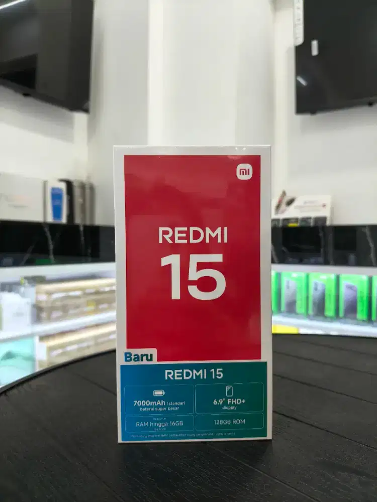 REDMI 15 TERBARU RAM BESAR HARGA MURAH MERIAH