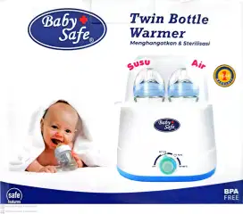 #STERILISASI#MENGHANGATKAN#TWIN BOTTLE WARMER#BABY SAFE