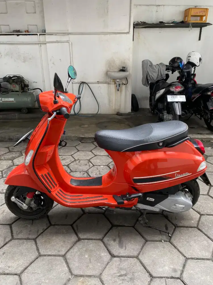 Dijual Vespa S 125 Iget Orange Plat G Jateng