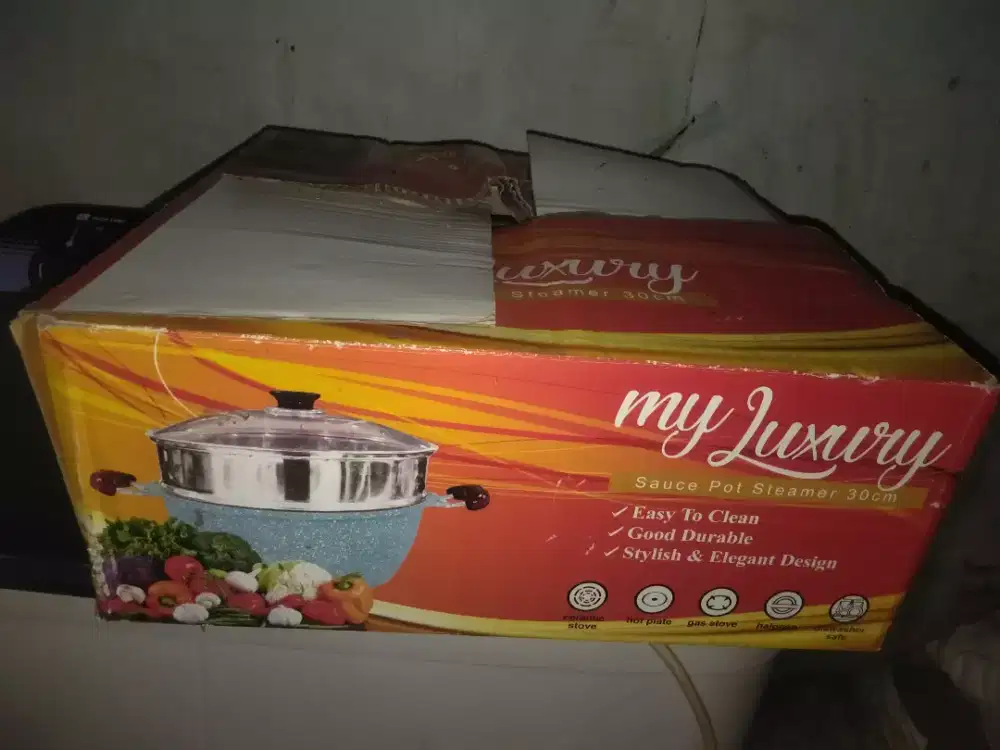 Mesin cuci , kompor , panci milux