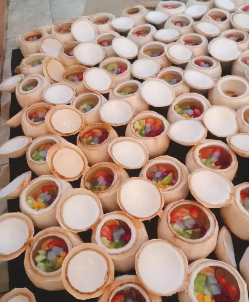Puding kelapa muda si madu