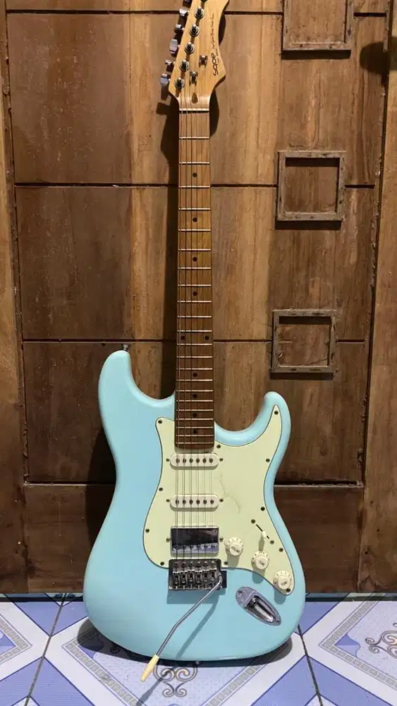 SQOE SEST600 HSS Roasted Maple Series - Sonic Blue