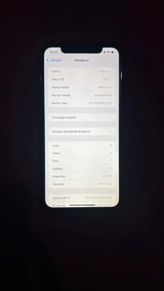 Iphone XR 128 GB Ex Ibox