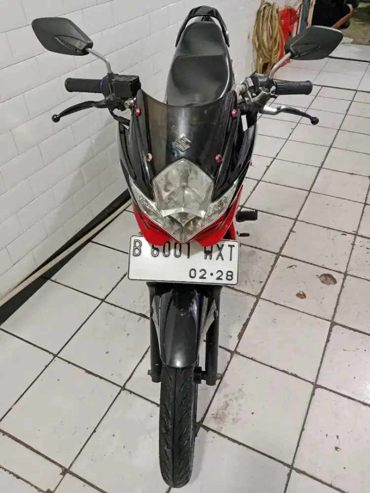 Pajak hidup Satria F 2013 siap gas
