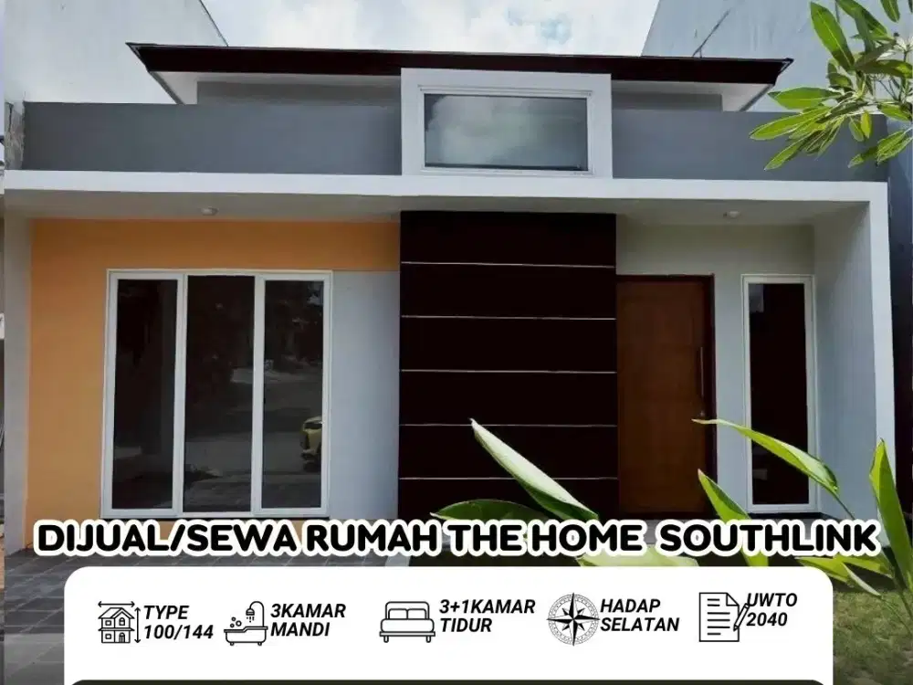 The Home !! Dijual sewa