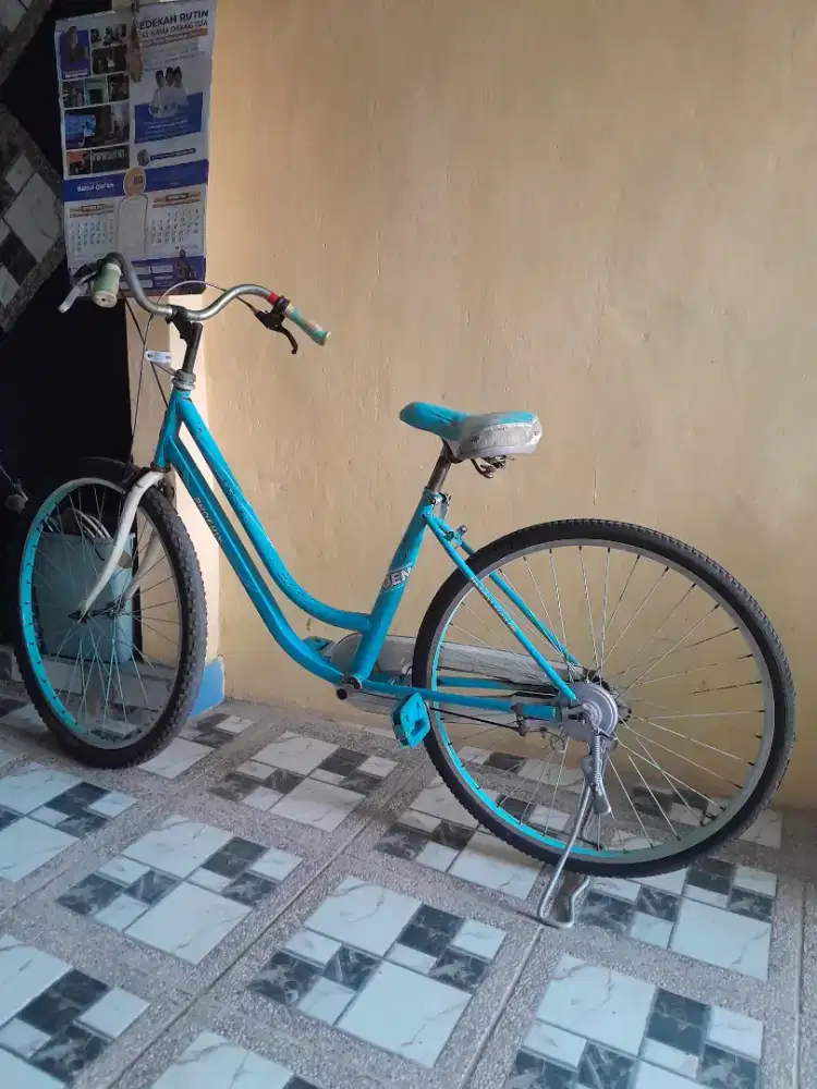 Di jual sepeda phonix size 26 ban baru minat wa