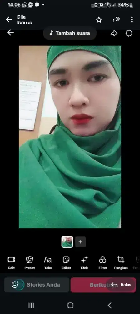 Mencari pekerjaan dari sore sampai malam