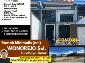 jual rumah surabaya, rumah wonorejo rungkut, rumah minimalis surabaya, rumah 1 lantai