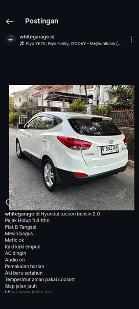 Hyundai Tucson 2006 Bensin