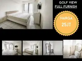 DISEWA MURAH, NEGO SAMPE DEAL, APARTEMEN PODOMORO GOLF VIEW CIMANGGIS