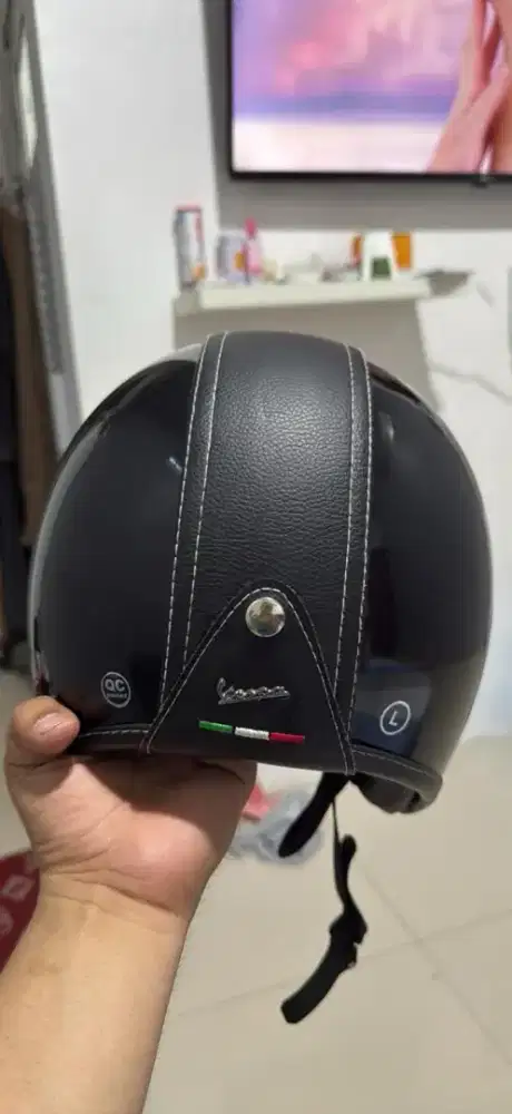 helm ori vespa jet touch black
