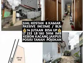 JUAL KOS KOST KOSAN KOSTAN 8 KAMAR DI KEBON KACANG TANAH ABANG JAKPUS