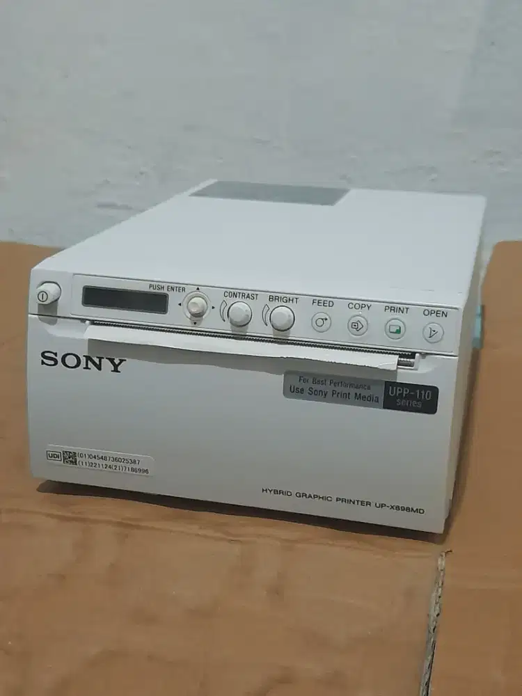 Printer USG Sony Up-X898MD Up X898MD Digital Medical Printer