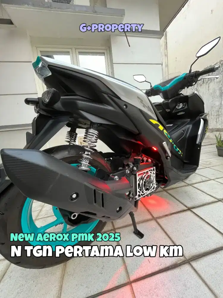 New Aerox Silver Low km Pmk 2025