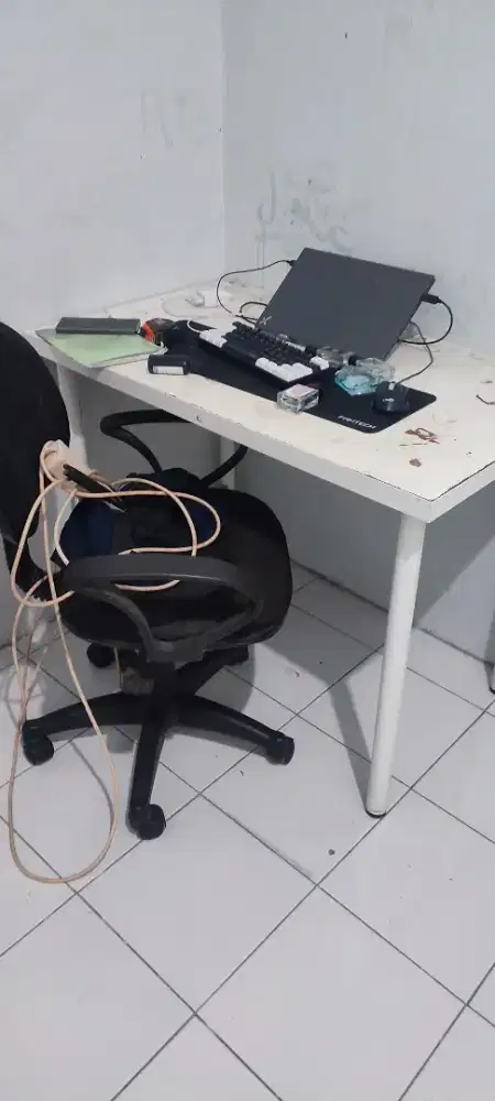 Meja kursi set bekas