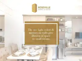 APARTEMENT ROSEVILLE BSD , EXCLUSIVE CORRIDOR WESLEY