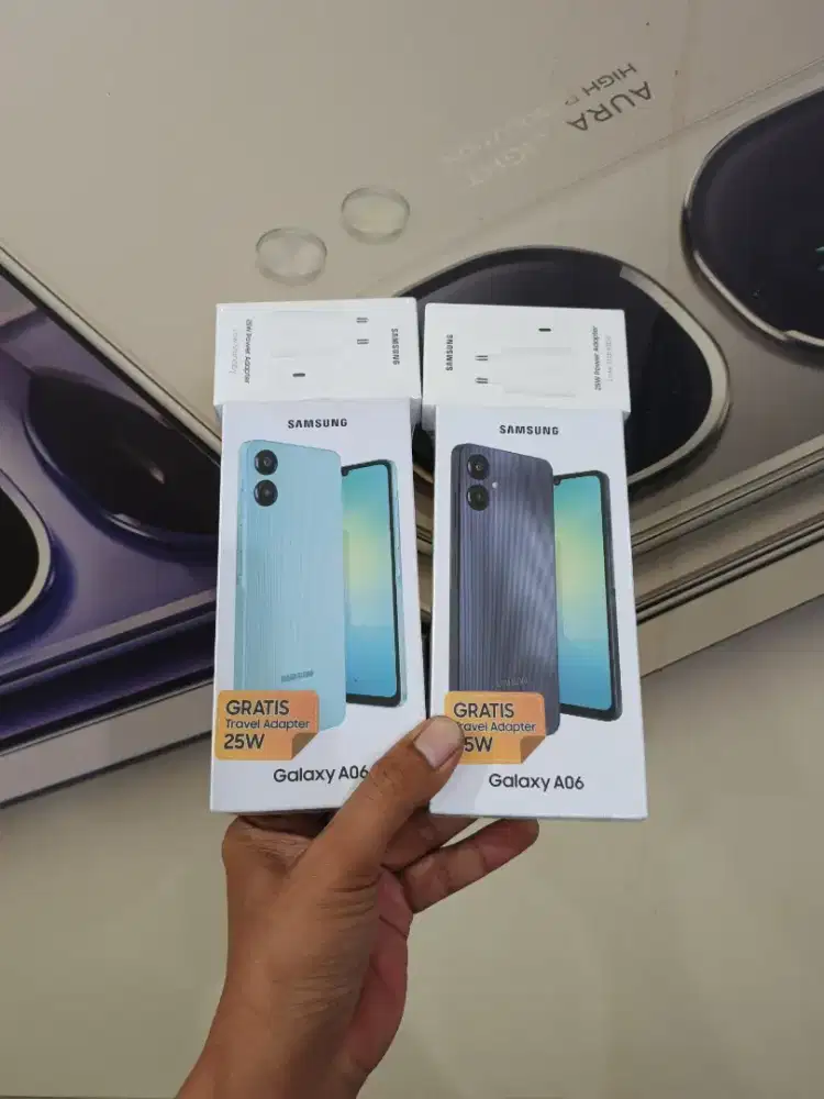 [ Fast respon WA ] Samsung Galaxy A06 6/128 Garansi resmi 1thn