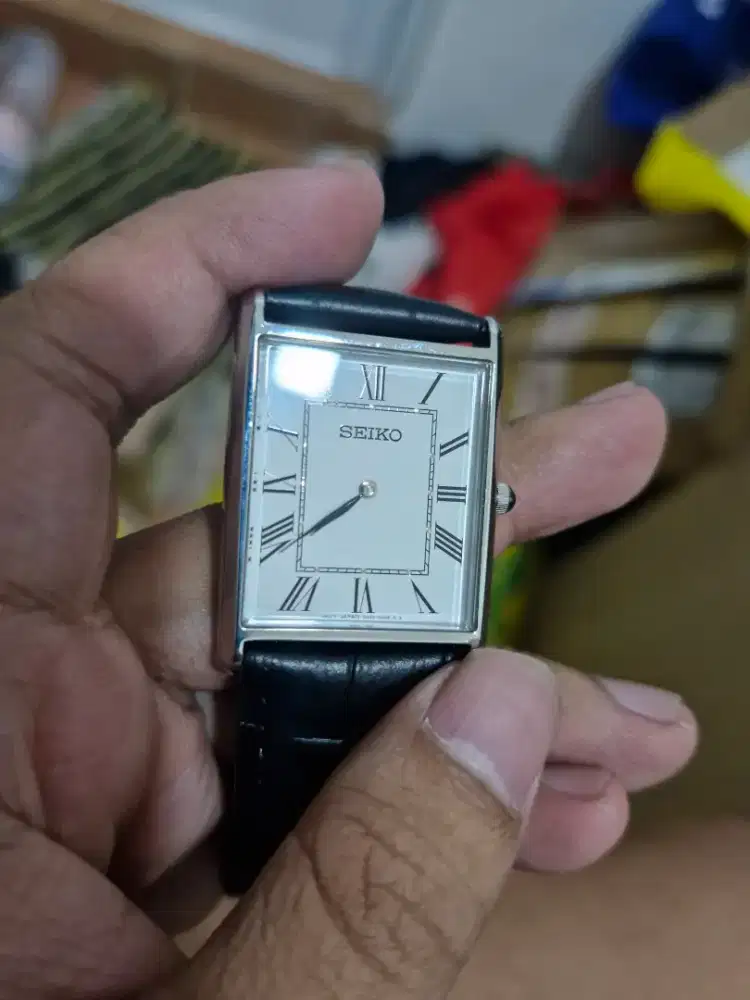 Seiko tank bukan cartier bukan longines tank