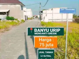 Jual Tanah Murah Banyu Urip Gempol Kurung Menganti Gresik Batas Surabaya