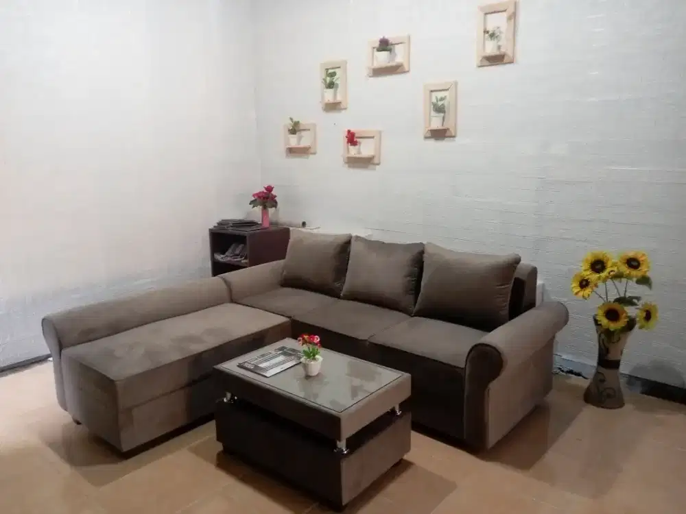 Sofa minimalis ready stock