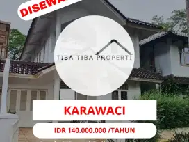 DISEWAKAN RUMAH DANAU BIRU LIPPO KARAWACI