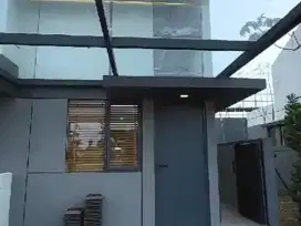 rumah milenial Park Serpong cantik dengan model yang compact