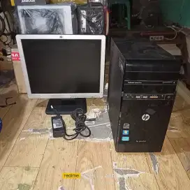PC INTEL CORE I3 LGA 1155 + MONITOR 17 HEMAT SAYA HANYA 90W