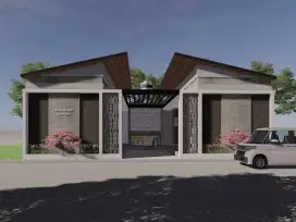 PESAN BANGUN RUMAH KOST MASA KINI & 1 Ruang Usaha MURAH