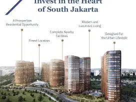 Brand new Apartemen SQ Residence Special 1Bedroom + Study