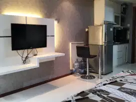 Dijual tipe studio furnish apartment royal mediterania garden