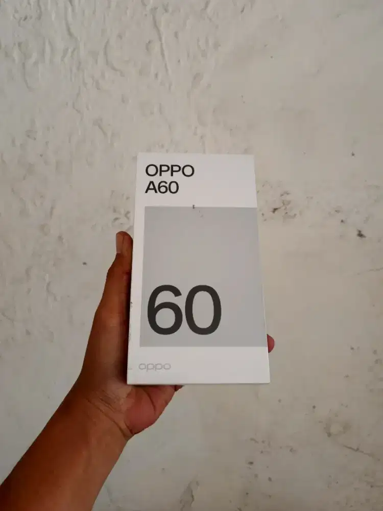 [ Fast respon WA ] Oppo A60 8/256 Garansi resmi 1thn