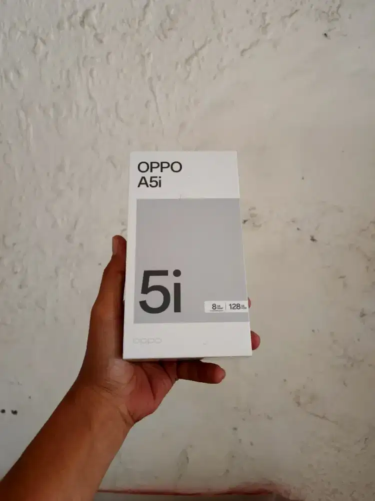 [ Fast respon WA ] Oppo A5i 4+4/128 Garansi resmi 1thn