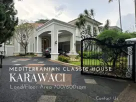 Mediterranean Classic House Di Karawaci Tangerang