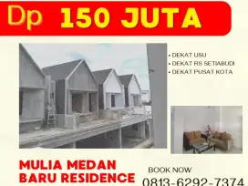 rumah murah mewah di kawasan elit di Medan baru