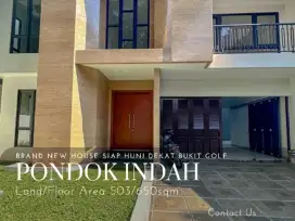 Brand New House Minimalis Modern Dekat Bukit Golf