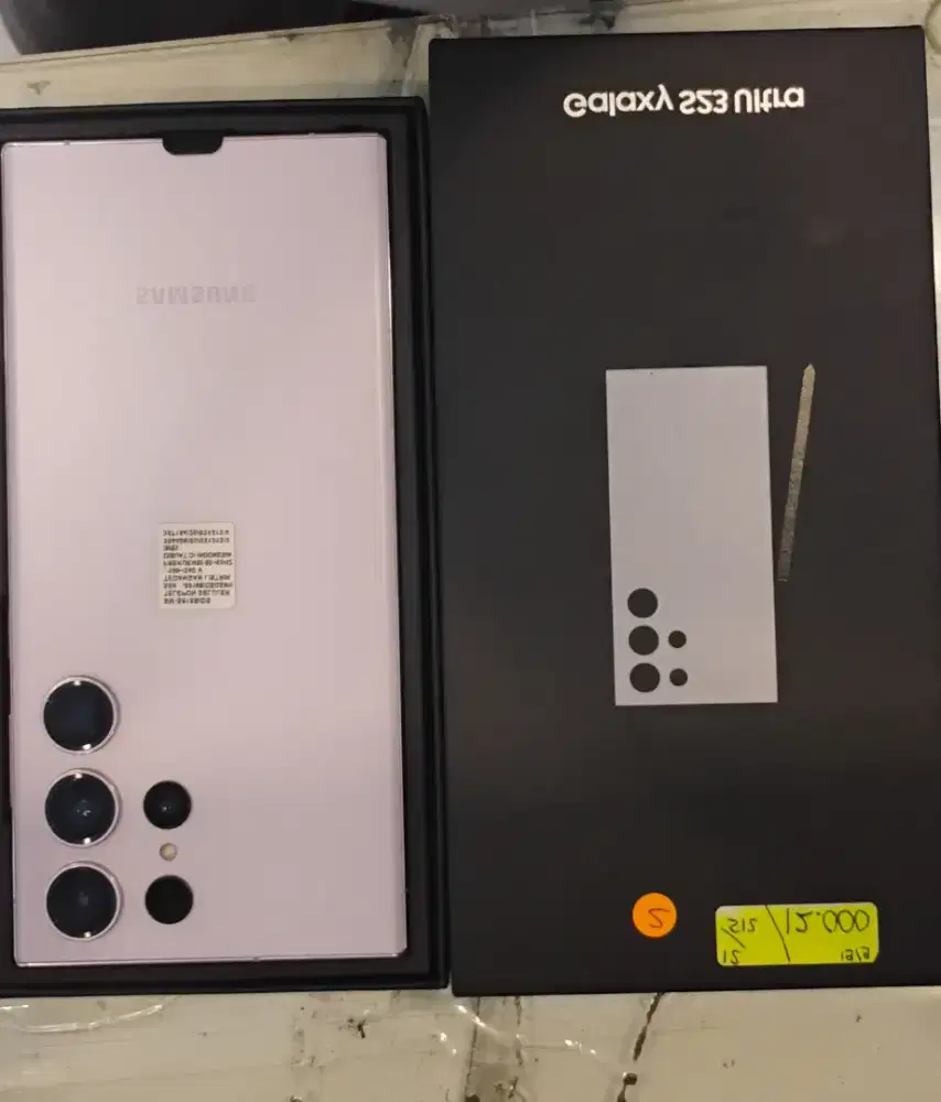 Samsung s23 ultra ram 12/512, lengkap normal,istimewa