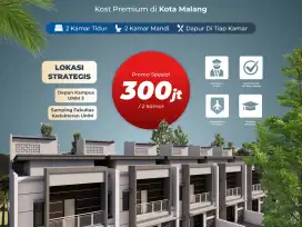 KAMAR KOS 300 JUTA KOTA MALANG DEKAT KAMPUS UMM DAN UB