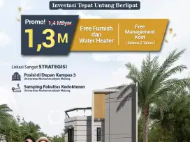 RUMAH KOS PREMIUM 2 LANTAI 10 KAMAR KOTA MALANG