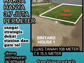 KAVLING MURAH DALAM CLUSTER DIBINTARO SEKTOR 9