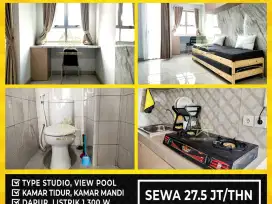 275 jt net dijual Apartemen Msquare mekarwangi tipe studio view pool