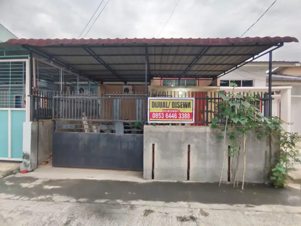 Rumah murah, siap huni lokasi dekat Pasar Pemuda Pekanbaru
