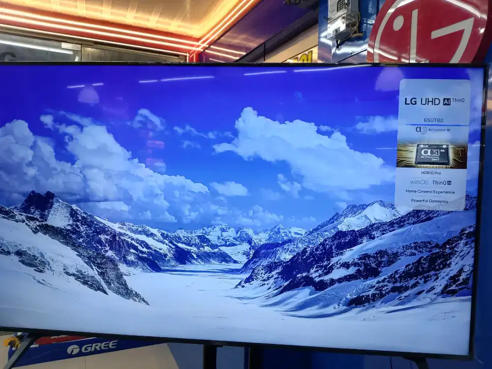 Semart tv LG 65 inch seri UT