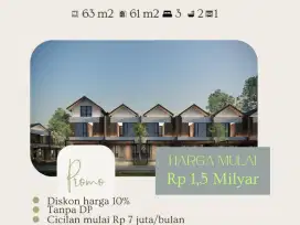 Dijual Rumah Townhouse Baru 2 Lantai di Pondok Cabe, Selatan Jakarta