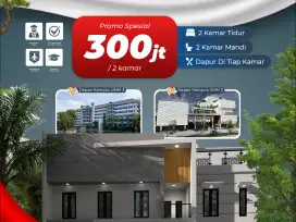 RUMAH KOS EKSLUSIVE 300 JUTA KOTA MALANG DEPAN UMM